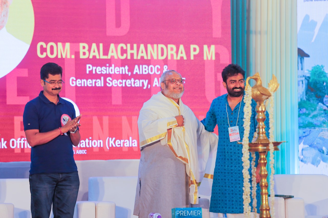 Felicitation at the conference